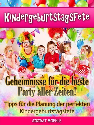 cover image of Kindergeburtstagsfete